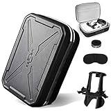 Fashion Travel Protective Case for Oculus Quest 2 VR Gaming Headset and Touch Controllers Accessories Carrying Bag,Includes VR Stand, Lens Protect Cover