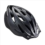 Schwinn Thrasher Adult Bike Helmet, Dial Fit Adjustment, Lightweight Microshell, Suggested Fit 58-62cm Non-Lighted, Carbon
