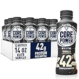 Fairlife Core Power Elite 42g High Protein Milk Shake, Ready To Drink for Workout Recovery, Vanilla, 14 Fl Oz (Pack of 12)