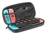 Amazon Basics Carrying Case for Nintendo Switch and Accessories - 10 x 2 x 5 Inches, Black