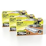 Shark VMP30 VACMOP Disposable Hard Floor Vacuum and Mop Pad Refills White, 10 Count (Pack of 3) (Packaging May Vary)