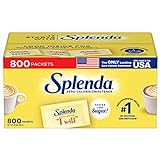 Splenda No Calorie Sweetener Value Pack, 800 Individual Packets (Pack of 1), 28.22 Ounce