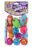 HARTZ Just For Cats Toy Variety Pack - 13 Piece, All Breed Sizes