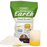 HARRIS Diatomaceous Earth Food Grade, 2lb with Powder Duster Included in The Bag