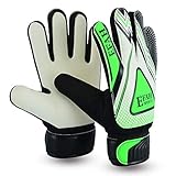 EFAH SPORTS Soccer Goalie Goalkeeper Gloves for Kids Boys Children Football Gloves with Strong Grips