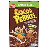 Post Cocoa Pebbles Cereal, 15 Oz