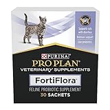 Purina Pro Plan Veterinary Supplements FortiFlora Cat Probiotic Supplement for Cats with Diarrhea - 30 ct. Box