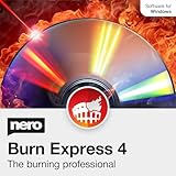 Nero Burn Express 4 | CD/DVD Burning Copying Software| Backup | Rip | 1 PC | Windows 11 / 10 / 8 / 7