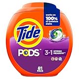 Tide PODS Laundry Detergent Soap Pods, Spring Meadow, 81 count