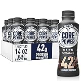 Fairlife Core Power Elite 42g High Protein Milk Shakes, Ready to Drink for Workout Recovery, Chocolate, 14 Fl Oz (Pack of 12)