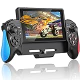 Gammeefy Switch Controller for Switch/OLED, One-Piece Joypad Controller Replacement for Switch Pro Controller, Switch Controllers Remote with Adjustable TURBO and Dual Motor Vibration