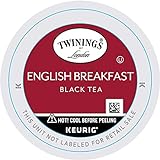 Twinings English Breakfast Tea K-Cup Pods for Keurig, Caffeinated, Smooth, Flavourful, Robust Black Tea, 24 Count (Pack of 1)