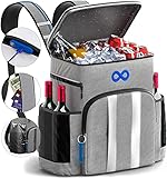 54 Cans Patent Pending Backpack Cooler - Everlasting Comfort Beach Cooler Backpack Insulated Leak Proof - Soft Cooler Bag for Picnic, Camping, & Lunch - Sandproof, Water-Resistant, Lightweight