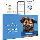 Wisdom Panel Essential Dog DNA Kit: Most Accurate Test for 350+ Breeds, 30 Genetic Health Conditions, 50+ Traits, Relatives, Ancestry - 1 Pack