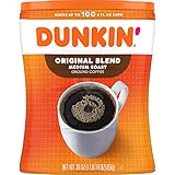 Dunkin' Original Blend Medium Roast Ground Coffee, 30 Ounce