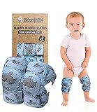 Simply Kids Baby Knee Pads for Crawling (2 Pairs) Rodilleras para Bebe, CPSIA Certified - Infant Knee Protector for Toddler, Girl, Boy, Crawler