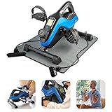 Lifepro 3-in-1 Under Desk Bike Pedal Exerciser with Resistance Bands, Arm & Leg Mini Exercise Bike Desk Exercise Equipment, Foot Peddler Exerciser for Seniors, Desk Workout Compatible with Fitness App