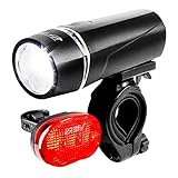 BV Bike Lights, Super Bright with 5 LED Bike Headlight & 3 LED Rear, Bike Lights for Night Riding with Quick-Release, Waterproof Bicycle Light Set, Bike Accessories, Bicycle Accessories, Flashlight …