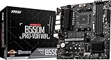 MSI B550M PRO-VDH WiFi ProSeries Motherboard (AMD AM4, DDR4, PCIe 4.0, SATA 6Gb/s, M.2, USB 3.2 Gen 1, Wi-Fi, D-SUB/HDMI/DP, Micro-ATX)