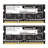 TEAMGROUP Elite DDR3L 16GB Kit (2 x 8GB) 1600MHz PC3-12800 CL11 Unbuffered Non-ECC 1.35V SODIMM 204-Pin Laptop Notebook PC Computer Memory Module Ram Upgrade - TED3L16G1600C11DC-S01