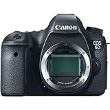 Canon EOS 6D 20.2 MP DSLR Camera Body (Renewed)