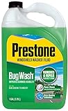 Prestone Bug Wash Windshield Washer Fluid, 1 Gallon