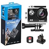 AKASO EK7000 4K30FPS 20MP Action Camera Ultra HD Underwater Camera 170 Degree Wide Angle 98FT Waterproof Camera Support External Microphone