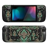 PlayVital Full Set Protective Skin Decal for Steam Deck, Custom Stickers Vinyl Cover for Steam Deck Handheld Gaming PC - Totem of Kingdom