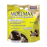 Bonide MOLEMAX Mole & Vole Repellent Granules, 10 lbs. Ready-to-Use, Outdoor Lawn & Garden Mole Control, People & Pet Safe