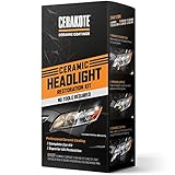 CERAKOTE® Ceramic Headlight Restoration Kit – Guaranteed To Last As Long As You Own Your Vehicle – Brings Headlights back to Like New Condition - 3 Easy Steps - No Power Tools Required