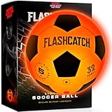 Light Up Soccer Ball - Glow in the Dark - NO 5 - Sports Gear Gifts for Boys & Girls 8-15+ Year Old - Kids, Teens Gift Ideas - Cool Boy Toys Ages 8 9 10 11 12 13 14 15 Glowing Night Activity