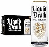 Liquid Death Artesian Mountain Water (Still), 16.9 oz Tallboys (12-Pack)