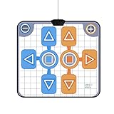 ASHATA Dance Mat,Double Person Dancing Mat Dance Pad Non-Slip Dancing Blanket for Nintendo Wii Console Game,for Office Workers,Housewives,Students