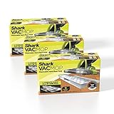 Shark VMP30 VACMOP Disposable Hard Floor Vacuum and Mop Pad Refills White, 10 Count (Pack of 3) (Packaging May Vary)