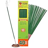 Mosquito Guard 40 Mosquito Repellent Sticks, DEET Free Plant-Based Mosquito Repellent Outdoor Patio Incense Sticks, Citronella Bug Repellent Outdoor