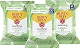 Burt's Bees Face Wipes, Makeup Remover Facial Cleansing Towelettes for Sensitive Skin, Hydrating with Aloe Vera, 30 Count (Pack of 3)