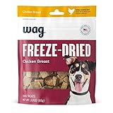 Amazon Brand - Wag Freeze-Dried Raw Single Ingredient Dog Treats Chicken Breast 3 Ounce (Pack of 1)