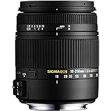 Sigma 18-250mm f3.5-6.3 DC Macro OS HSM for Canon (883101) (Renewed)