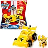 PAW Patrol Ready, Race, Rescue Rubble’s Race & Go Deluxe Vehicle with Sounds, for Kids Aged 3 Years and Over