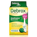 Debrox Earwax Removal Kit, Includes Drops and Ear Syringe Bulb, 0.5 Oz