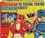 Rock 'Em Sock 'Em Robots Kids Game, Fighting Robots with Red Rocker & Blue Bomber, Knock His Block Off (Amazon Exclusive)