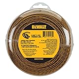 DEWALT Trimmer Line, 225-Foot by 0.080-Inch (DWO1DT802),Tan