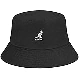 Kangol Washed Bucket Hat - Black/L Black, Large