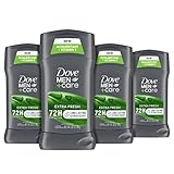 Dove Men + Care Antiperspirant Deodorant, 72hr Sweat & Odor Protection, Vitamin E, Triple Moisturizer, 4 Pack