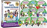 Let’s Learn to Read 10 DVD Collection by Rock ‘N Learn (170 sight words, covers all phonics rules, vowels, consonants, blends, digraphs, practice sections to build reading fluency, 80 downloadable worksheets and more.)