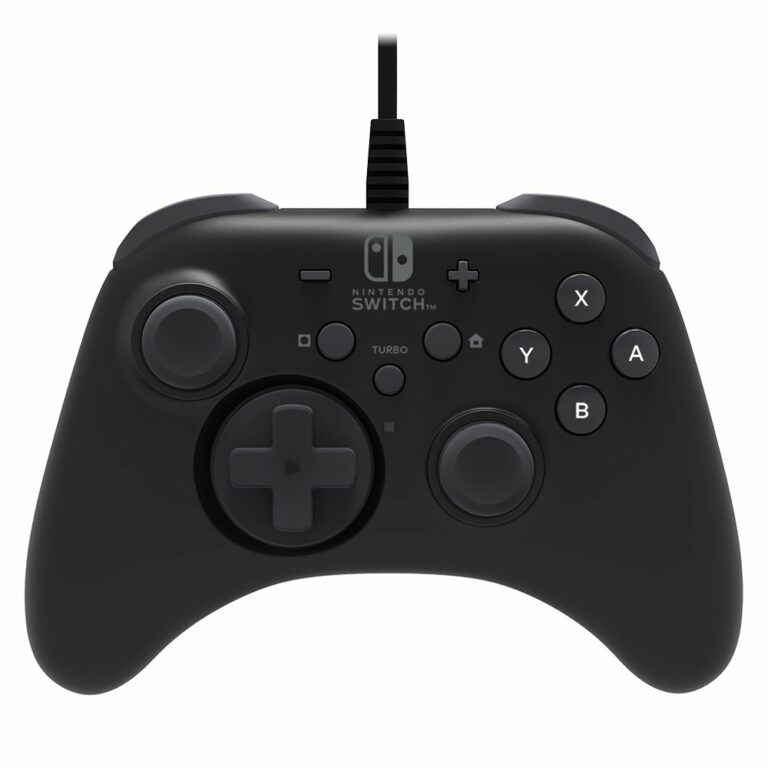 HORI HORIPAD Wired Controller for Nintendo Switch – Turbo Functions, Detachable D-pad, Precision Analog Sticks, Fast-Action Shoulder Buttons