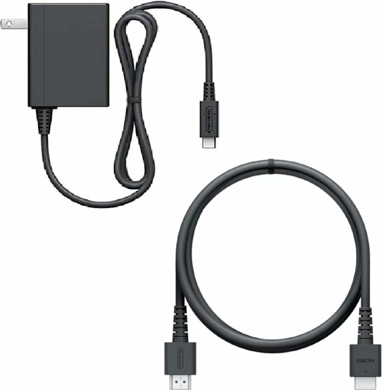 OEM AC Adapter and HDMI Cable Compatible with Nintendo Switch and Switch OLED 5V-1.5A 15V 2.6A
