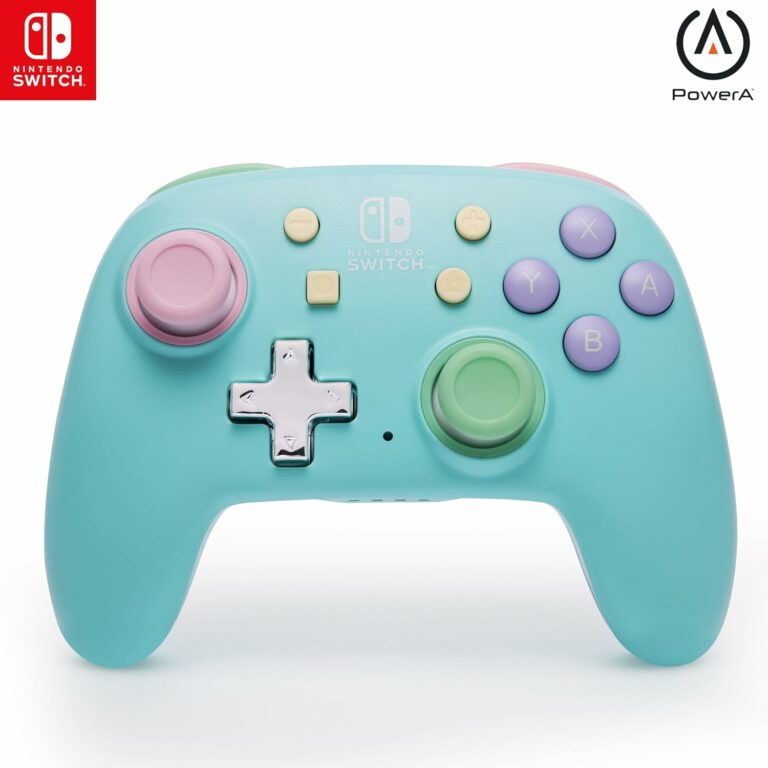 PowerA Nano Enhanced Wireless Controller for Nintendo Switch – Spring Dream, Compact, Smaller, Portable PowerA Nano Enhanced Wireless Controller for Nintendo Switch – Spring Dream, Compact, Smaller, Portable