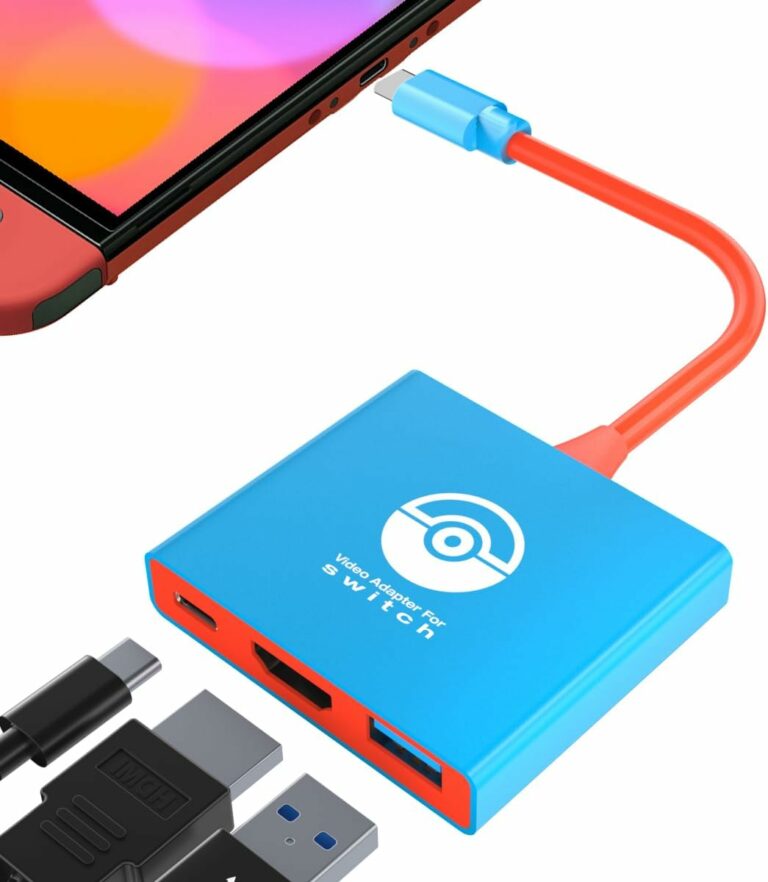 Switch Dock Replacement for Nintendo Switch Dock,Portable Docking Station for Nintendo Switch and Switch OLED,Switch HDMI Adapter 4K/60Hz Switch TV Dock Small and Fashion Switch Travel Dock Switch Dock Replacement for Nintendo Switch Dock,Portable Docking Station for Nintendo Switch and Switch OLED,Switch HDMI Adapter 4K/60Hz Switch TV Dock Small and Fashion Switch Travel Dock