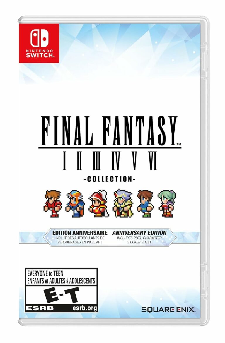 FINAL FANTASY I-VI Collection Anniversary Edition – 2024 (NSW)